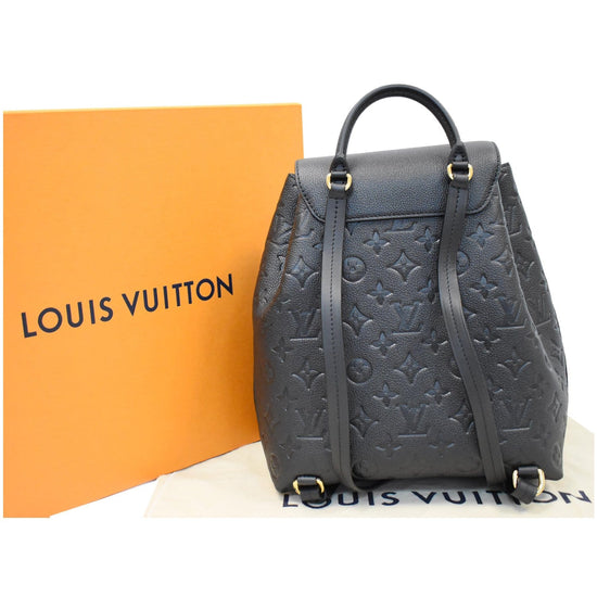 Louis Vuitton Black Monogram Empreinte Leather Montsouris Backpack – MILNY  PARLON