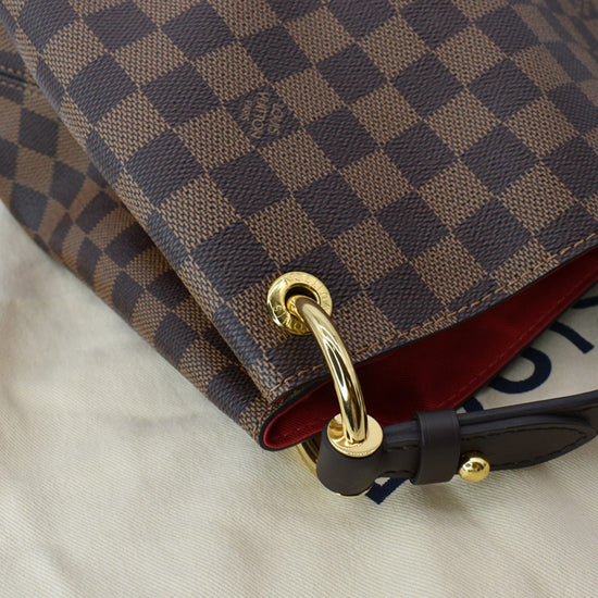 Louis Vuitton Graceful MM Damier Ebene Shoulder Bag