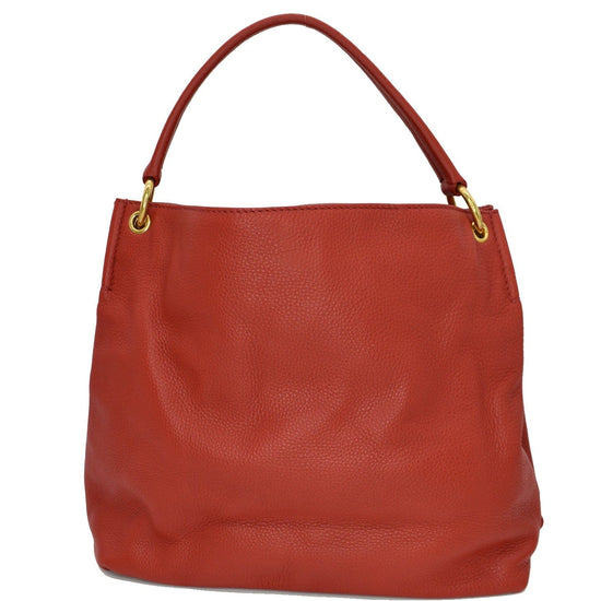 Prada Vitello Phenix Zip Hobo - Orange Hobos, Handbags - PRA863372