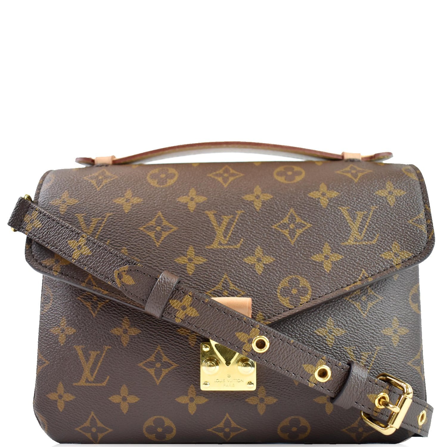 Metis leather crossbody bag Louis Vuitton Brown in Leather - 35533780