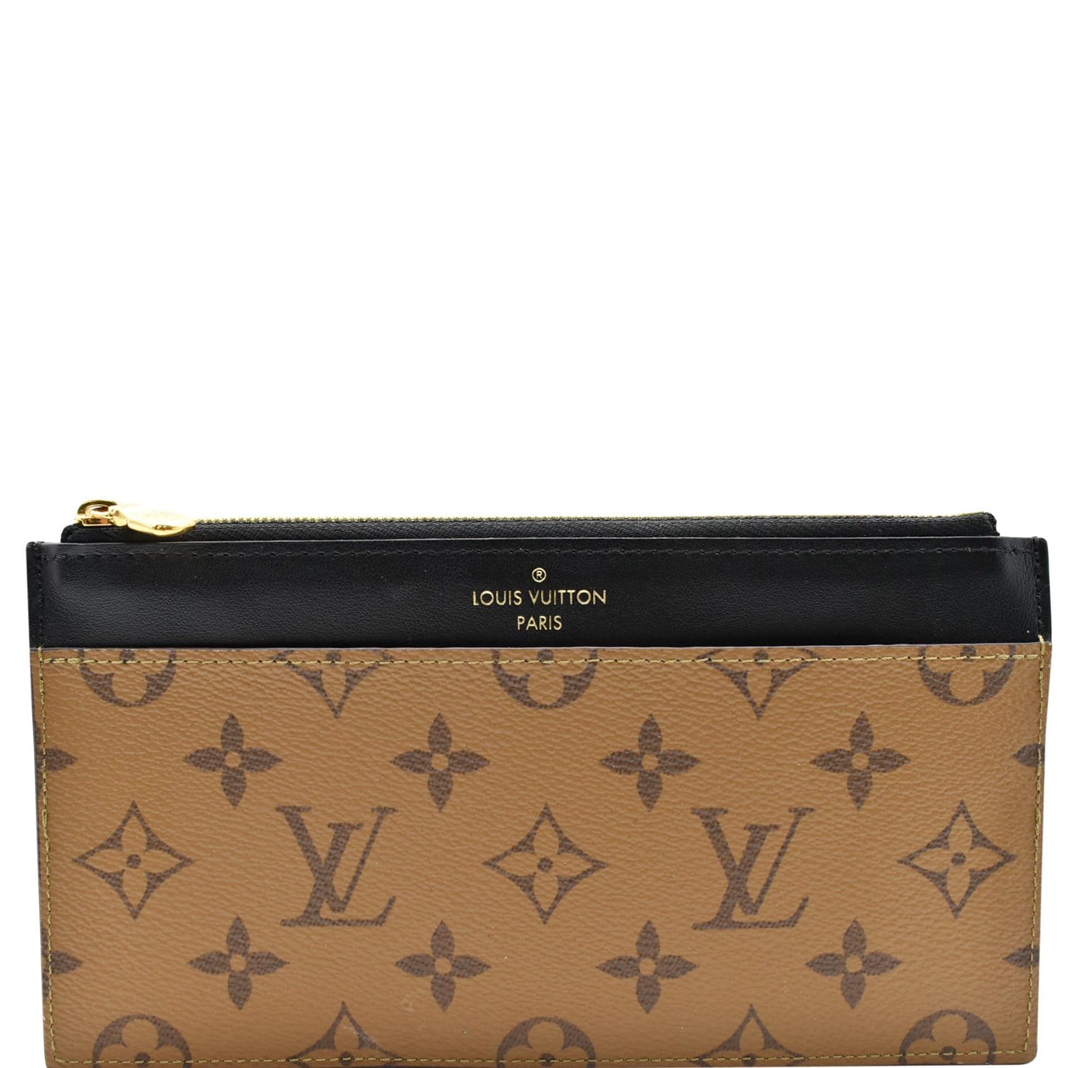 Louis Vuitton Slender Wallet Monogram Eclipse Reverse