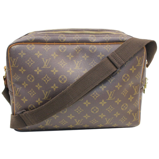 Louis Vuitton Monogram Reporter GM - Brown Crossbody Bags