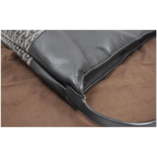 Goyard Grey Chevron Coated Canvas/Leather Grenadines Shoulder Bag