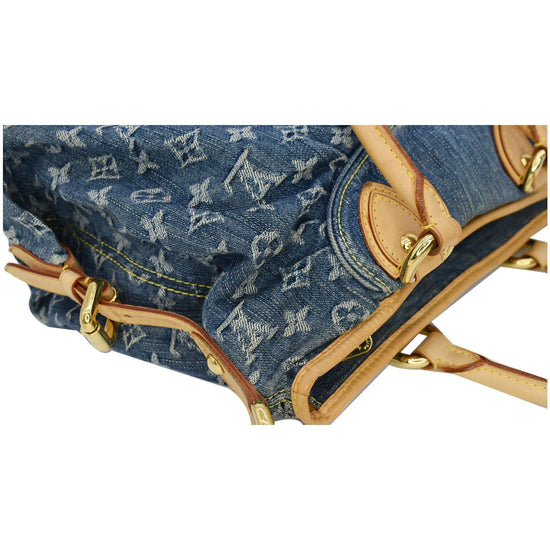 Louis Vuitton 2007 Pre-Owned Monogram Denim Crossbody Bag - Blue