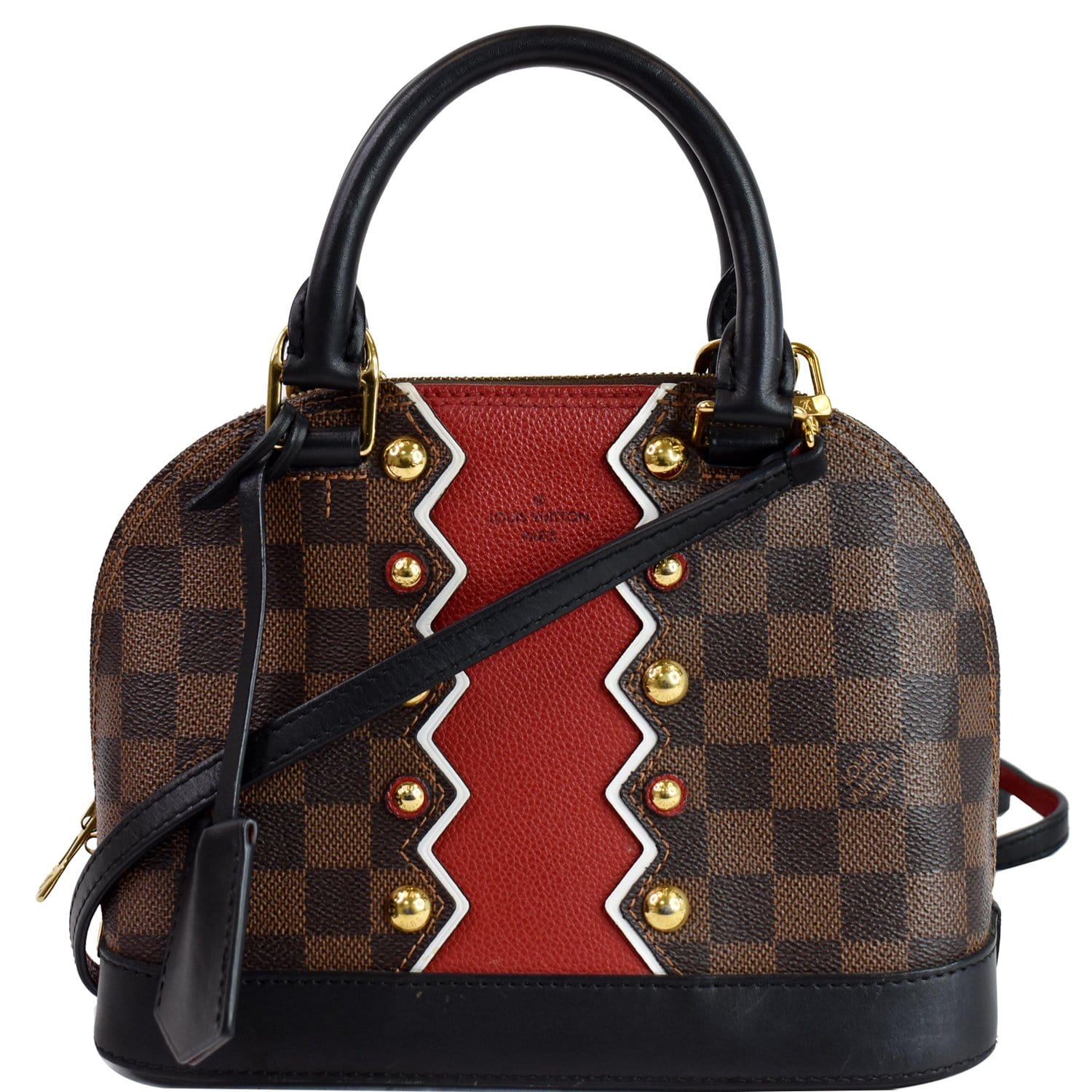 Louis Vuitton Alma BB Karakoram Damier Ebene Bag Brown