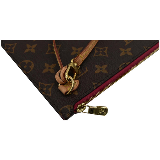 Louis Vuitton Monogram Canvas Neverfull MM Pochette (SHF-23815)