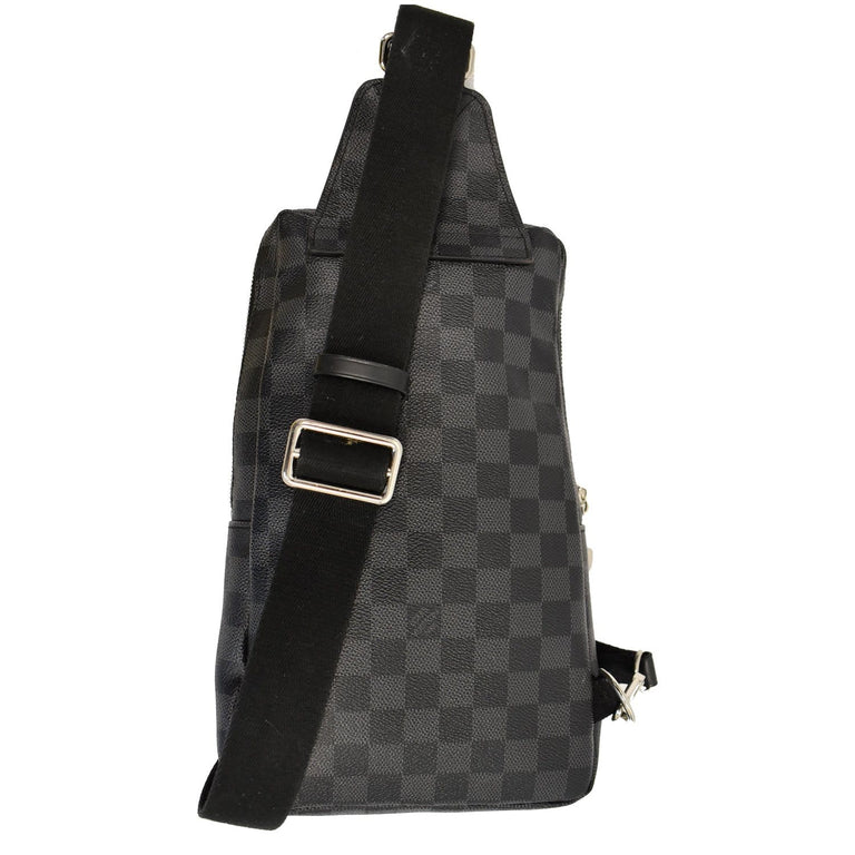 Louis Vuitton Avenue Sling Damier Graphite Crossbody Bag