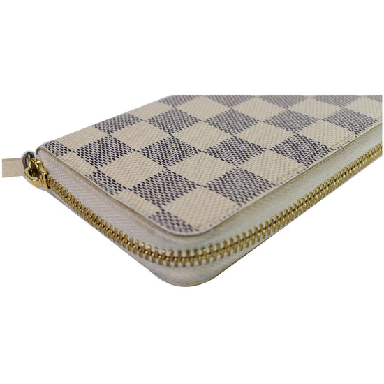 Clémence Wallet Damier Azur Canvas - Wallets and Small Leather Goods