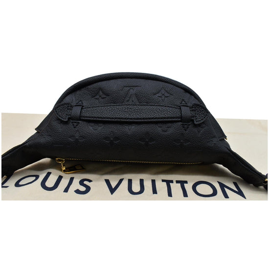 LOUIS VUITTON Monogram Empreinte BumBag Body Bag Leather Noir M44812  90191606