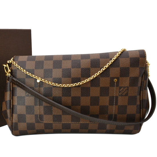 LOUIS VUITTON Damier Ebene Favorite MM 83239