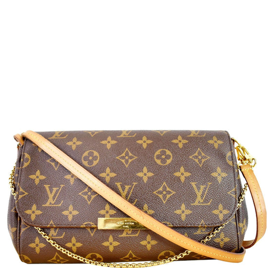 Louis Vuitton, Bags, Louis Vuitton Brown Lattice Favorite Mm Bag