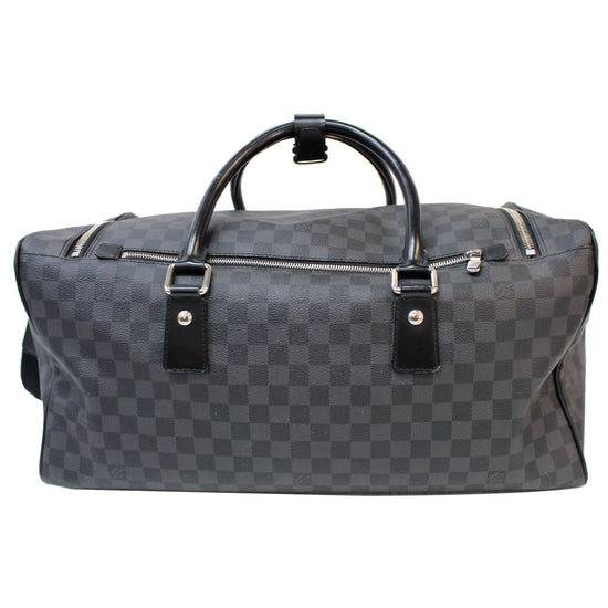 Louis Vuitton Roadster Duffle Bag Damier Graphite Black