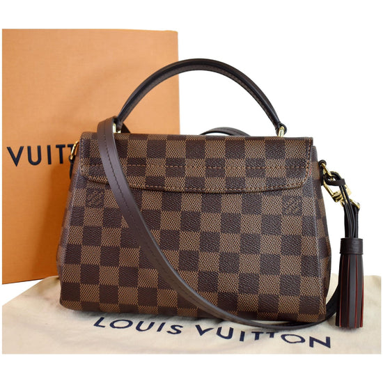 Louis Vuitton Damier Ebene Croisette Chain Wallet - Brown Crossbody Bags,  Handbags - LOU706051
