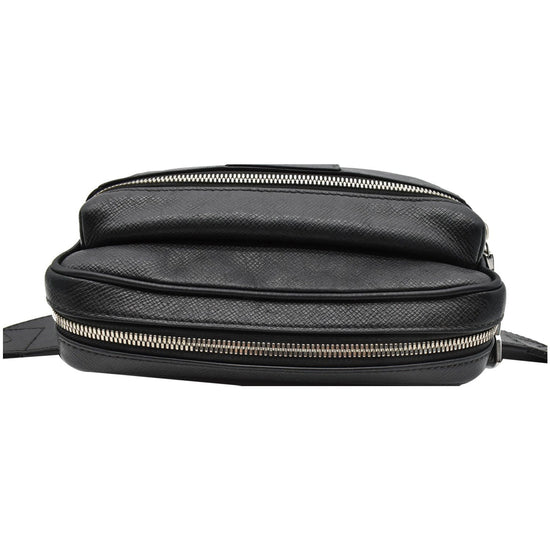 Louis Vuitton Outdoor Bumbag Monogram Eclipse Taiga Black for Men