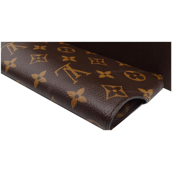 Authenticated Used Louis Vuitton Glasses Case Pen Monogram Etuy Lunet Lava  Brown Canvas Women's Men's M62970 