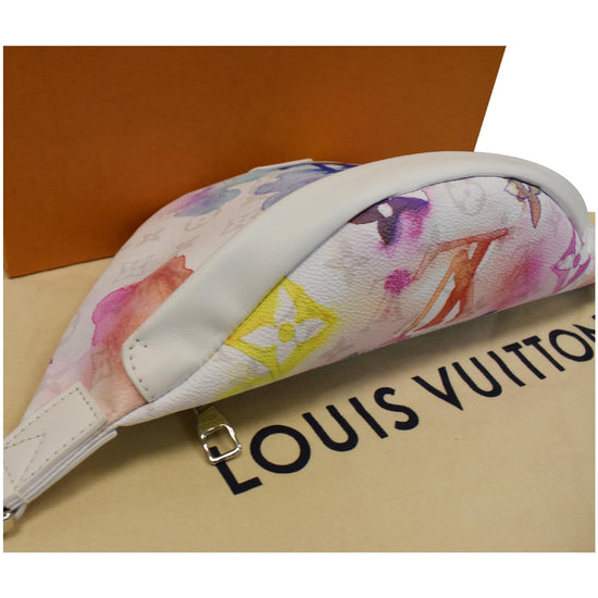 LOUIS VUITTON Monogram Watercolor Discovery Bumbag Multicolor 815636