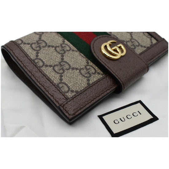 Shop GUCCI Ophidia 2020 Cruise Ophidia Gg Passport Case (597620