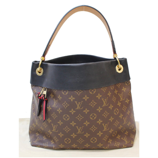 Louis Vuitton Black Monogram Canvas Tuileries Hobo Bag