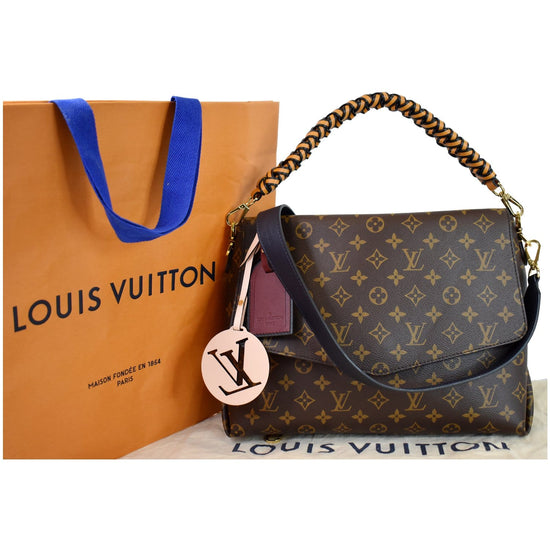 Louis Vuitton Braided Handle Beaubourg Handbag Monogram Canvas MM -  ShopStyle Shoulder Bags