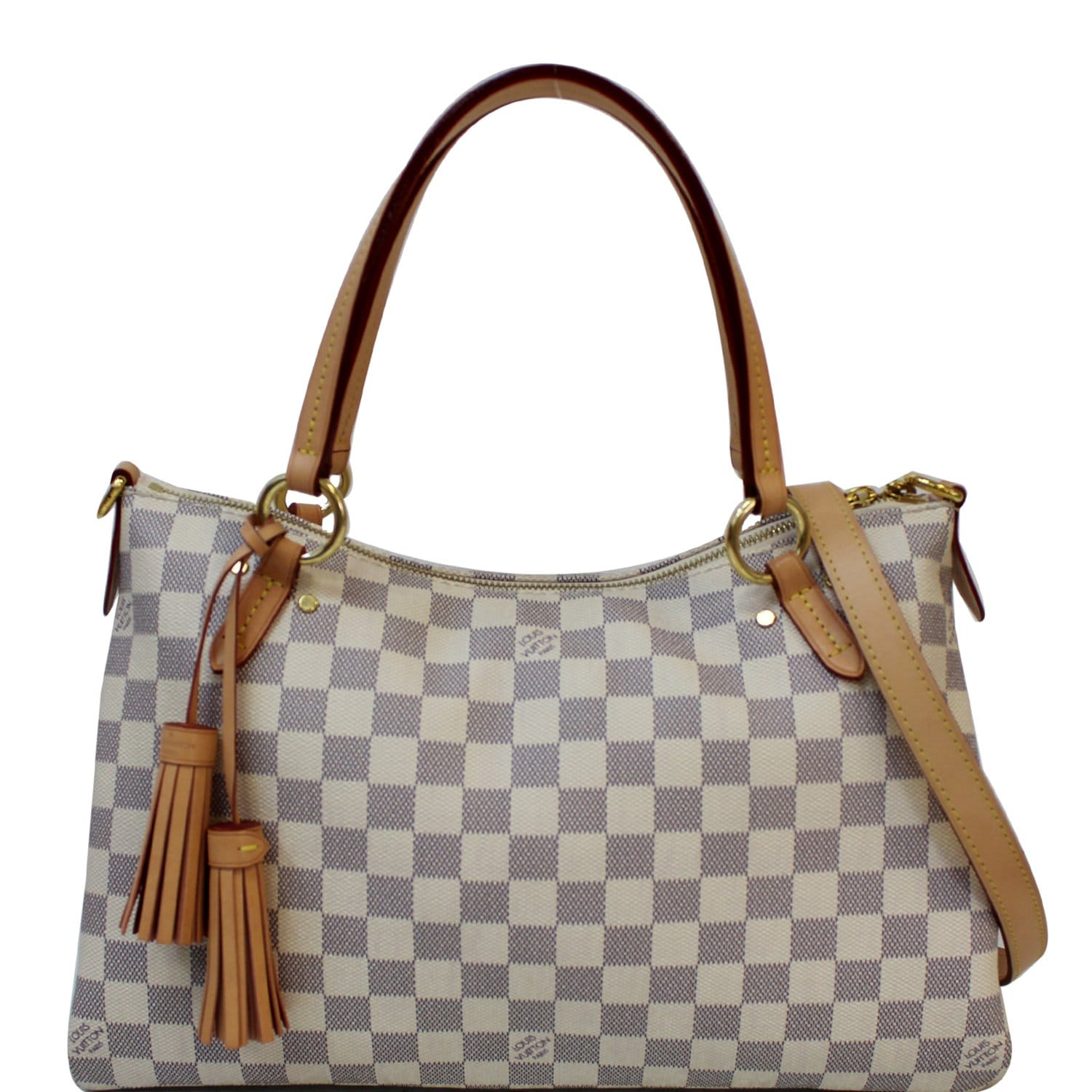 Louis Vuitton - Authenticated Lymington Handbag - Cloth White Plain for Women, Very Good Condition