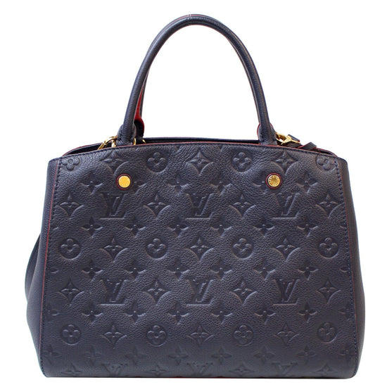 Louis Vuitton, Bags, Mint Louis Vuitton Montaigne Mm Empreinte Rose  Ballerine Sp195