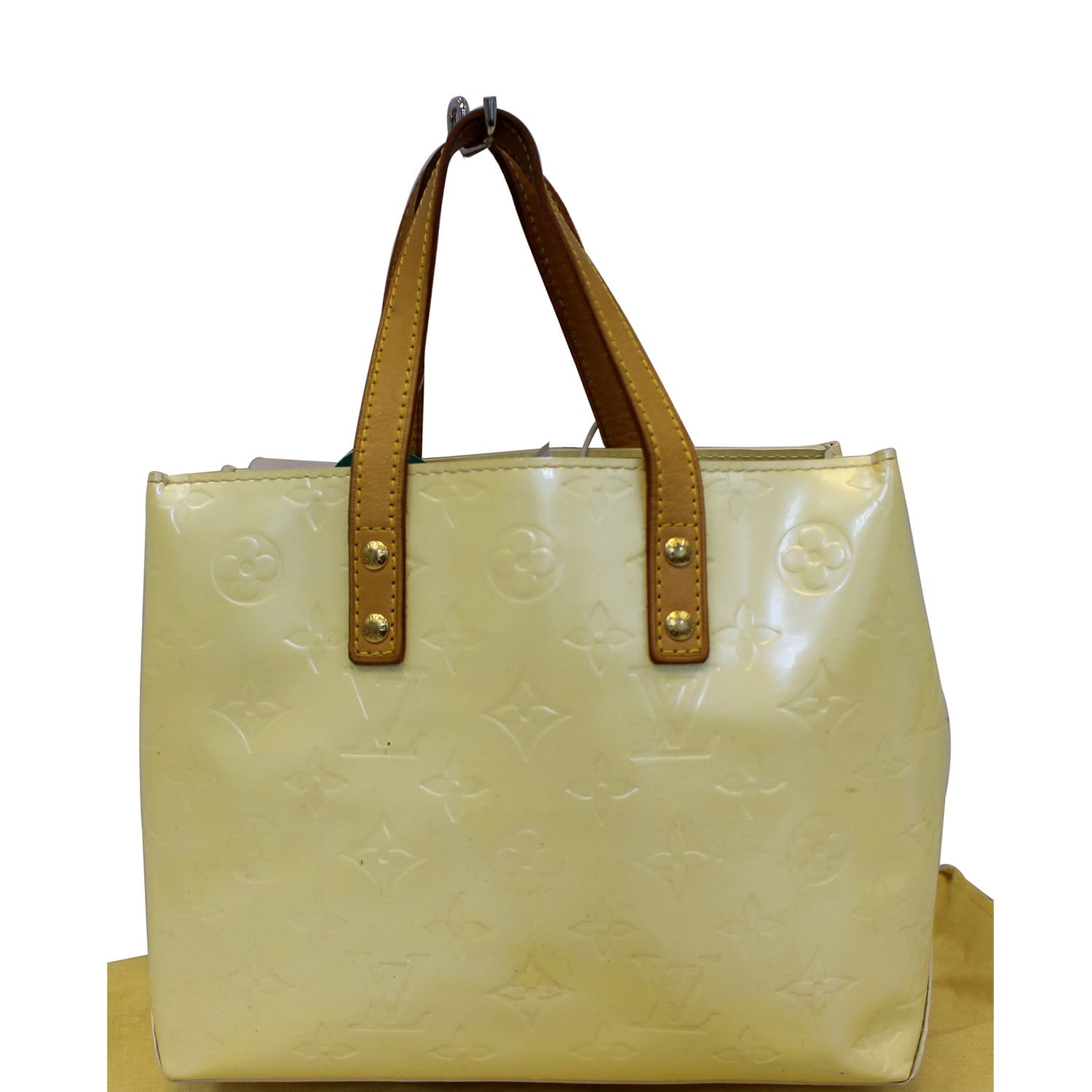 Louis Vuitton Monogram Vernis Spring Street Lime Green Bag