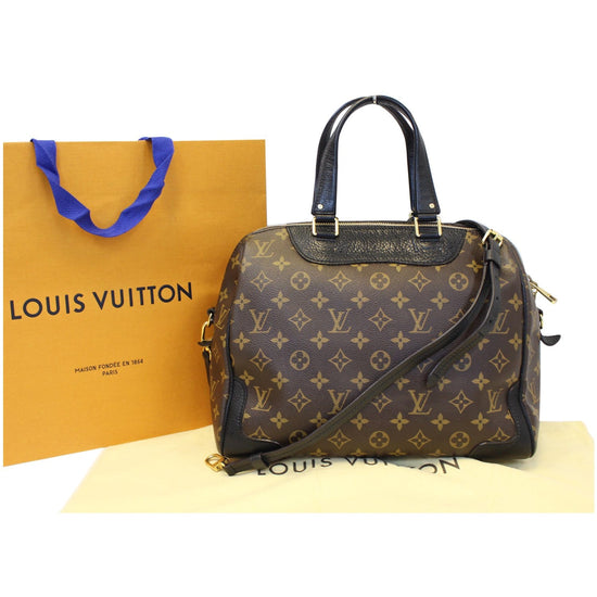 LOUIS VUITTON Retiro NM Monogram Canvas Shoulder Bag Noir-US