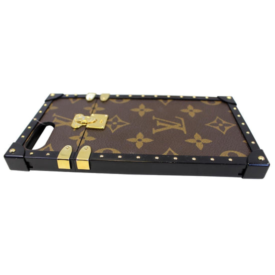 Louis Vuitton Eye Trunk iPhone 7 Plus Case Monogram Reverse Brown in Canvas  with Gold-tone - US