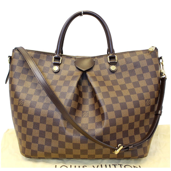 LOUIS VUITTON Damier Ebene Siena MM — Seams to Fit Women's Consignment