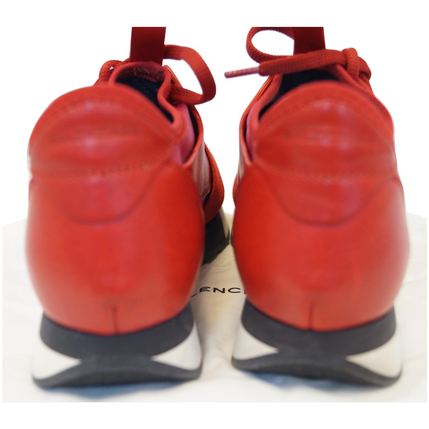 red balenciaga low