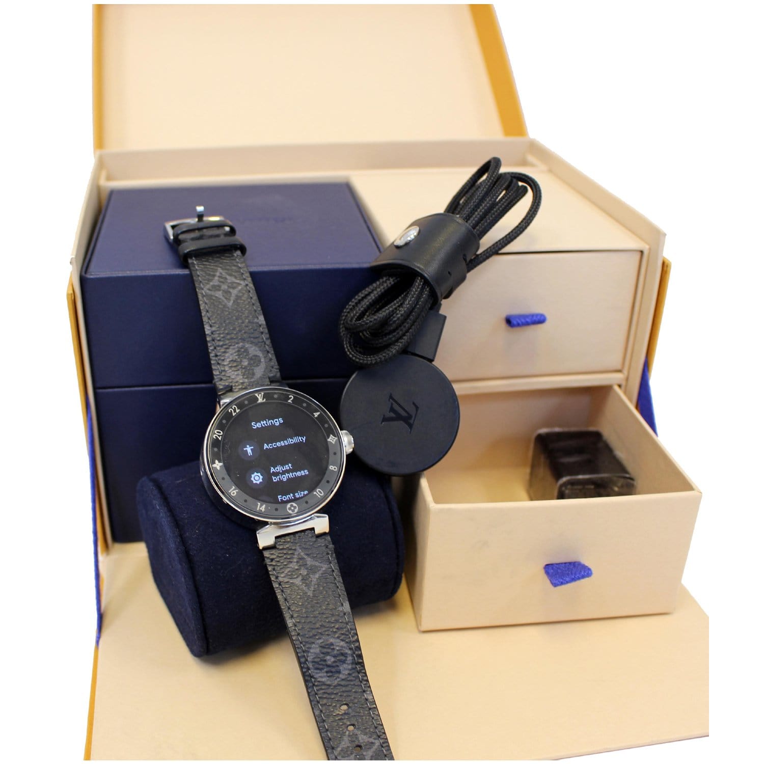 Louis Vuitton Tambour Horizon Light Up Connected Smart Watch - IN BOX