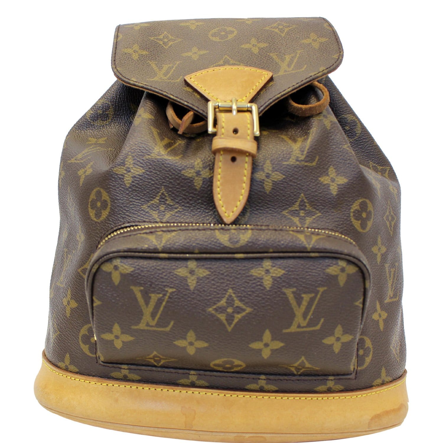 Louis Vuitton 2020 Pre-Owned Montsouris PM Backpack - Brown for Women