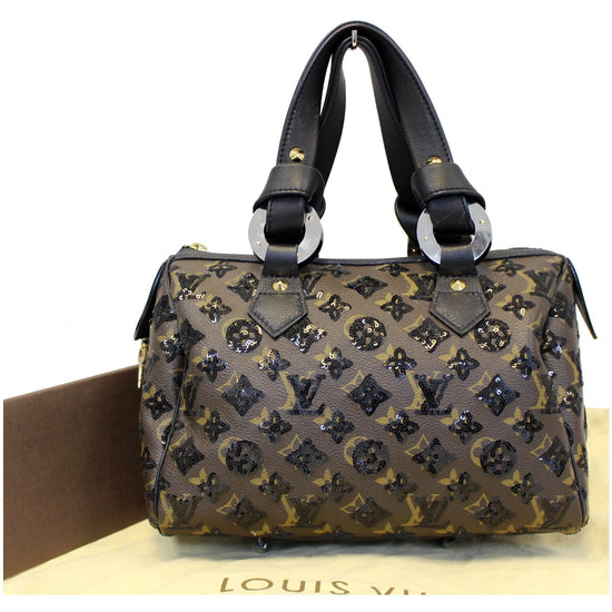 Louis Vuitton Monogram Eclipse Speedy 30 QJB0FZ5KKB019