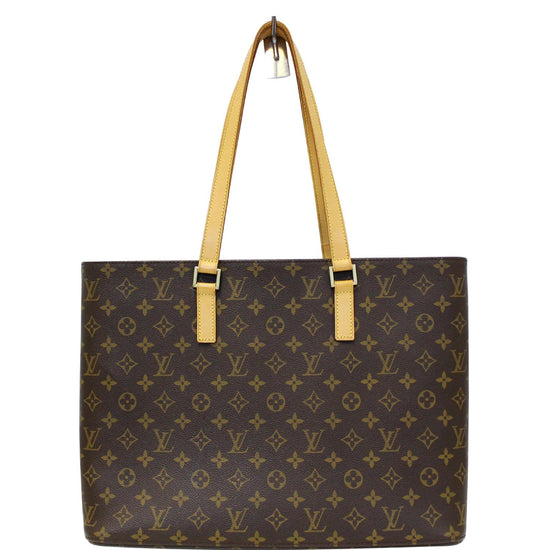 Authentic Louis Vuitton Classic Monogram Luco Tote Bag