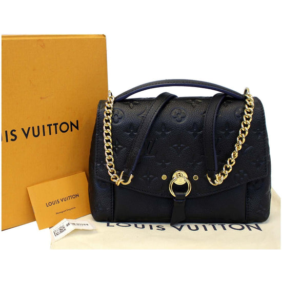 Louis Vuitton Monogram Empreinte Blanche MM Noir 