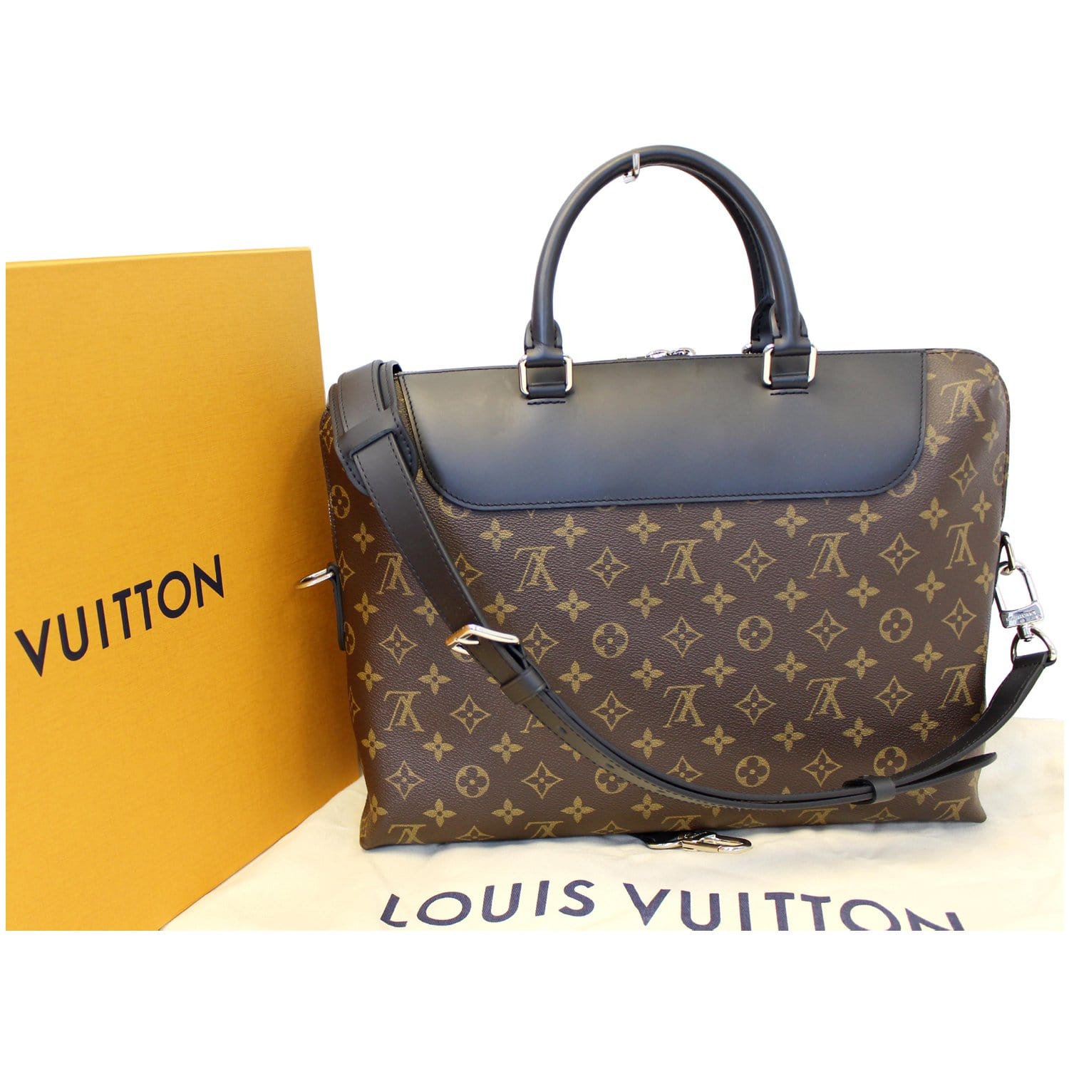 Louis Vuitton Porte-Documents Jour - Lv Monogram Briefcase Bag