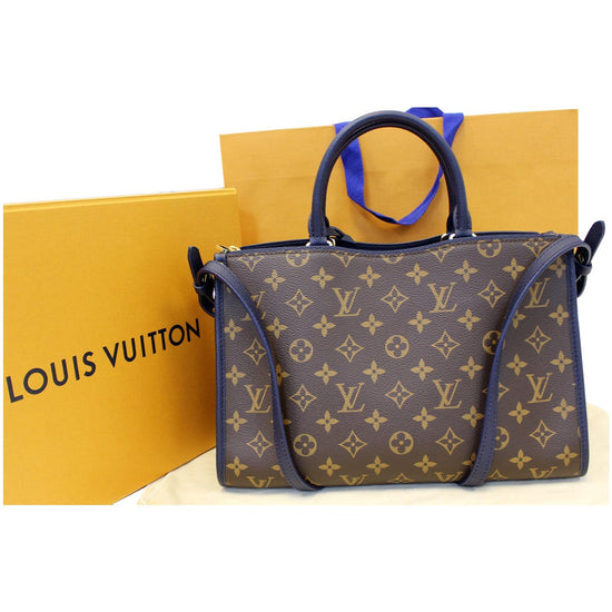 Louis Vuitton Tote Popincourt Monogram PM Marine in Coated Canvas/Leather  with Brass - US