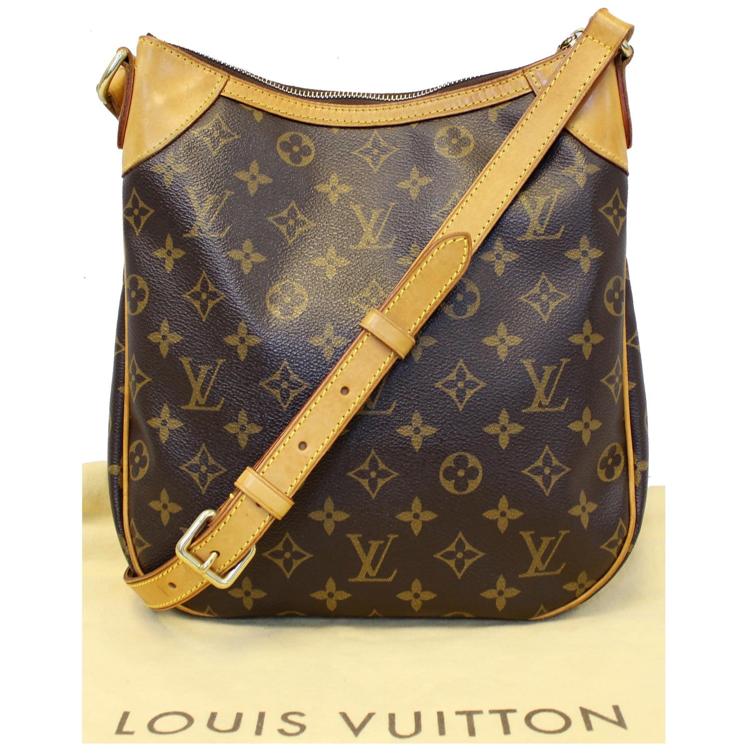 LOUIS VUITTON Odeon PM Monogram Canvas Shoulder Crossbody Bag Brown-US