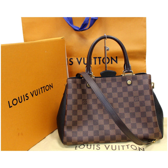 LOUIS VUITTON Brittany Damier Ebene Shoulder Bag-US