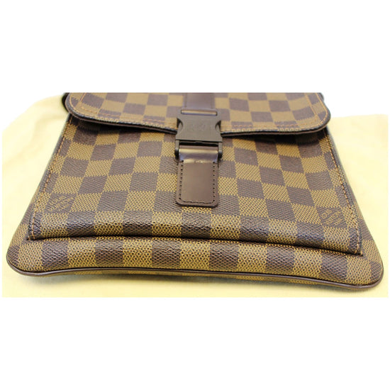 Louis Vuitton Damier Ebene Pochette Melville Crossbody Bag 1014lv9