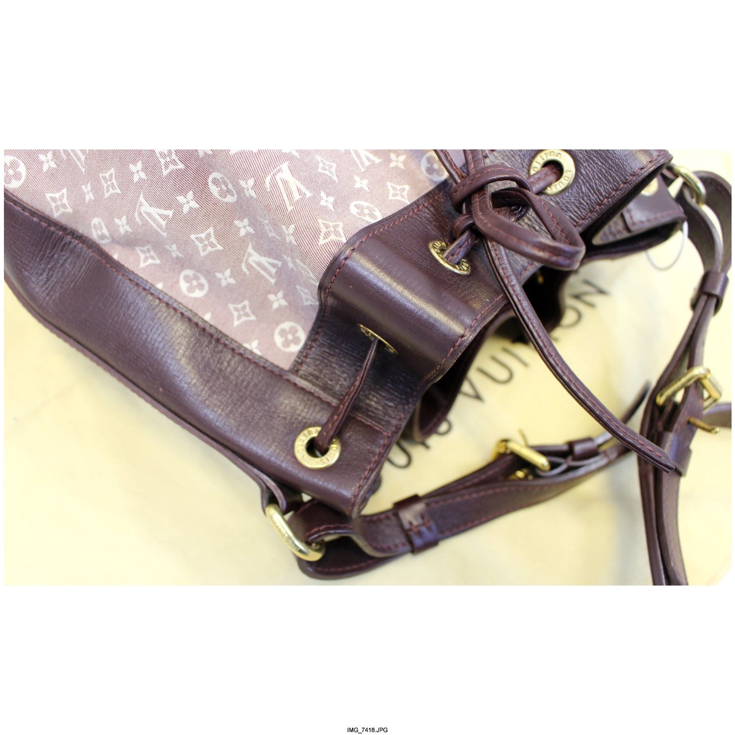 Louis Vuitton Noe Encre Monogram Idylle Canvas Shoulder Bag Us 3976