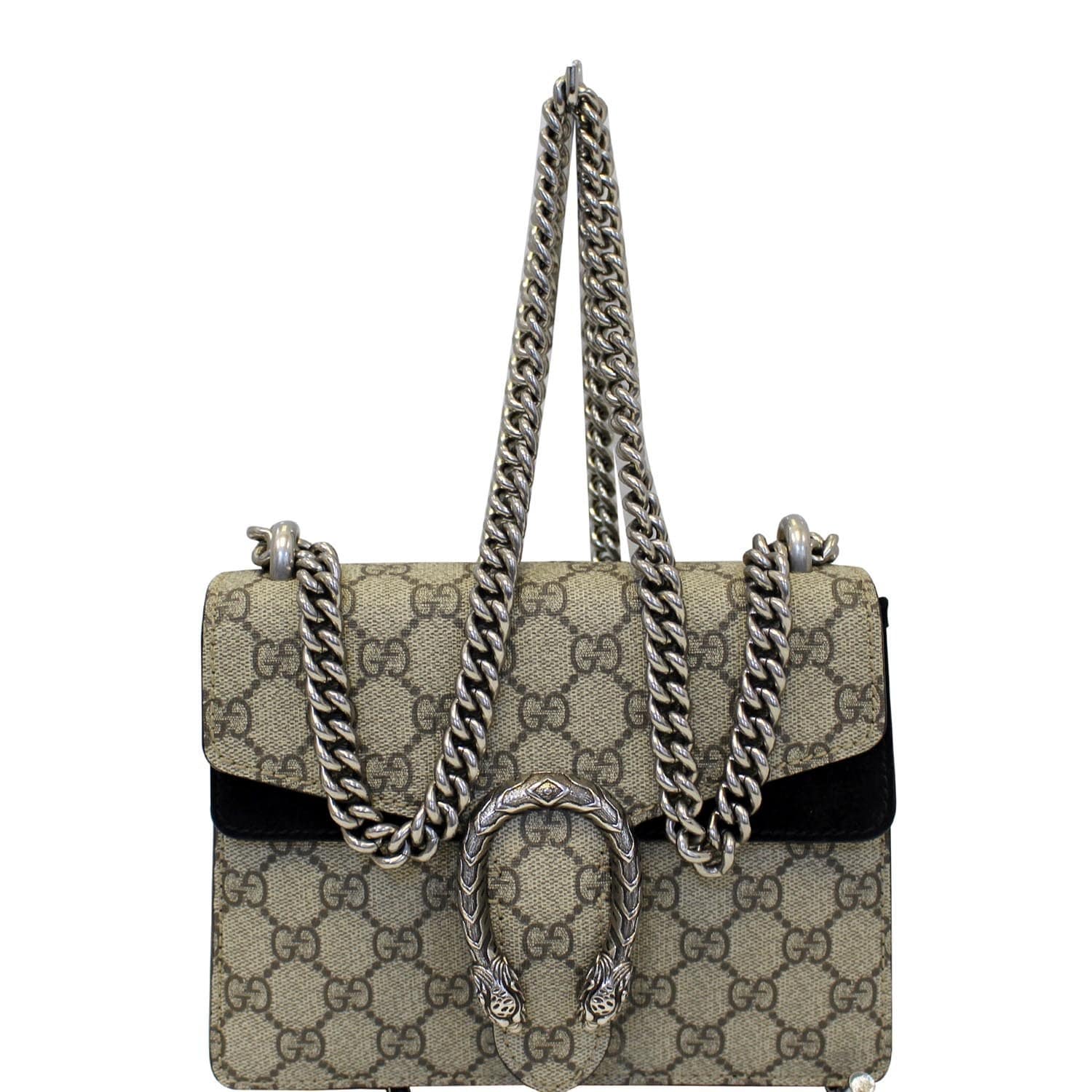 GUCCI/Cross Body Bag/S/Monogram/BRW/Supreme Mini Dionysus – 2nd STREET USA