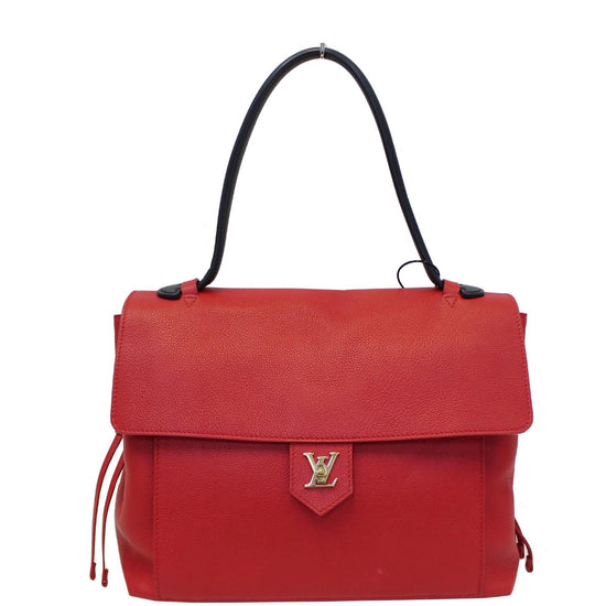 Louis Vuitton LV Shoulder Bag Lockme Pinks Leather 414736