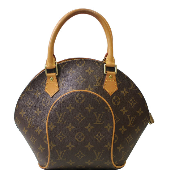 Ellipse leather handbag Louis Vuitton Brown in Leather - 34289833