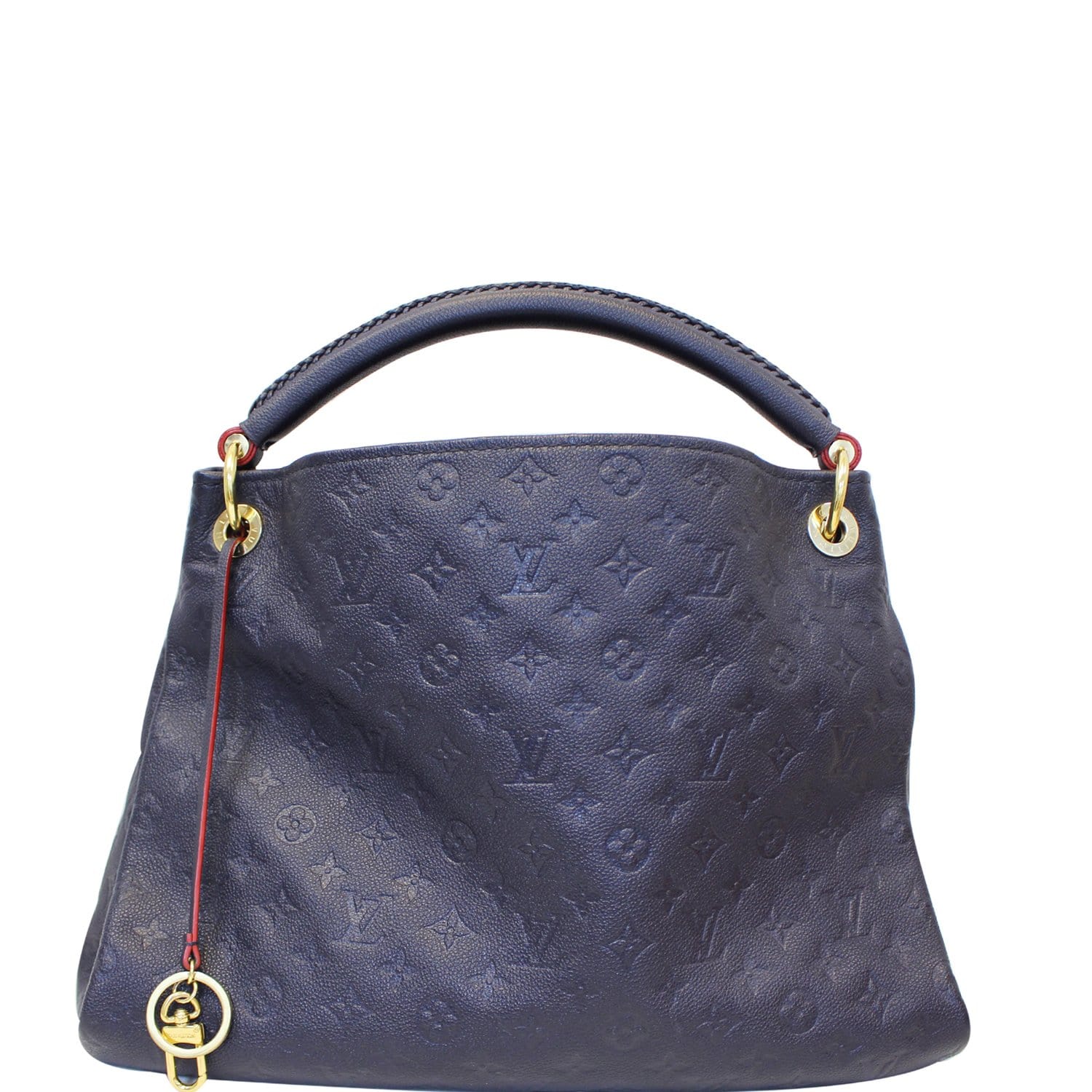 Louis Vuitton Navy Blue Monogram Empreinte Leather Artsy MM Bag