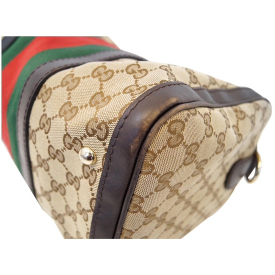 Gucci Boston Bag in Beige Monogram #0080101 – Lafayette Consignment