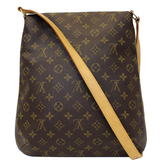 Louis Vuitton Musette Salsa Large Gm 230936 Brown Coated Canvas