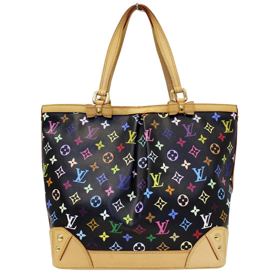 Louis Vuitton Black Multicolor Sharleen MM Tote at Jill's Consignment