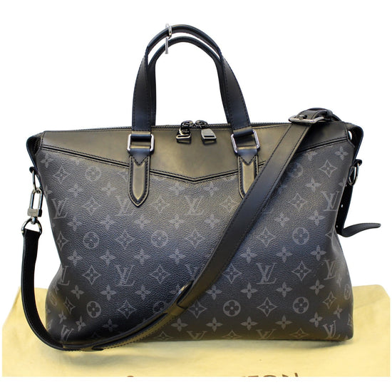 LOUIS VUITTON Briefcase Explorer Monogram Eclipse Shoulder Bag-US