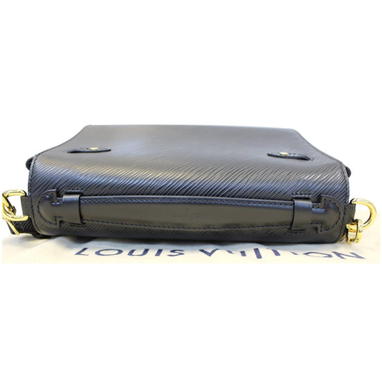 Louis Vuitton Boccador Handbag Epi Leather Black 401911
